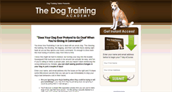 Desktop Screenshot of dogtrainingsalon.com